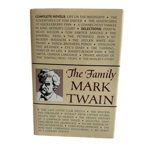 The Family Mark‎ Twain Complete Novels & Stories Hardcover Barnes Noble
